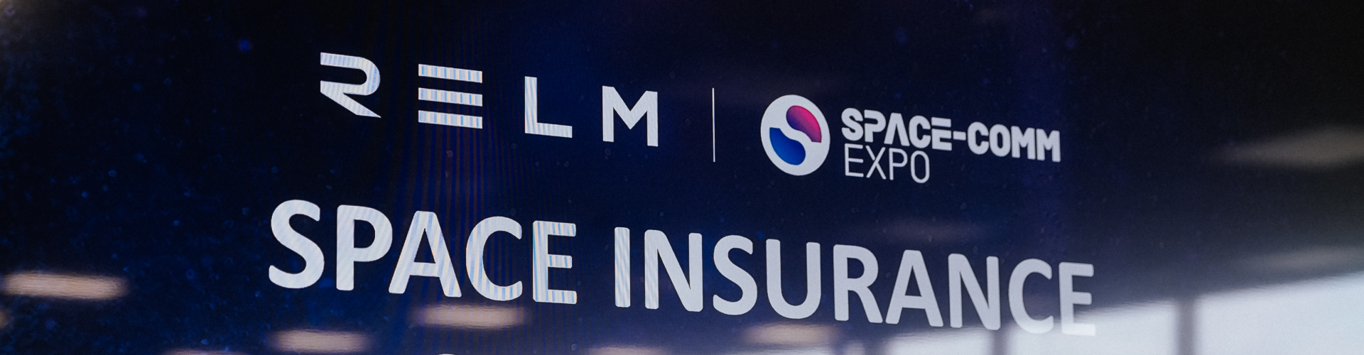 Relm space insurance symposium 2025 banner