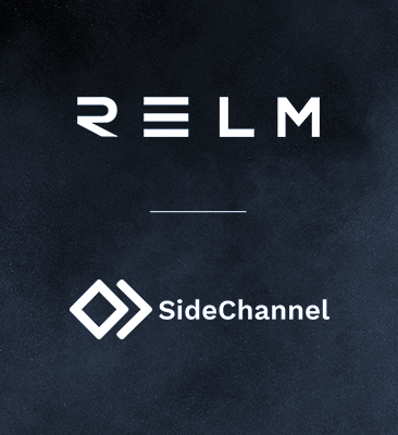 Relm Insurance Solutions and SideChannel logos