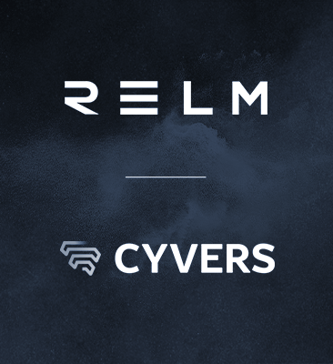 Relm Insurance Solutions and CyVers logos
